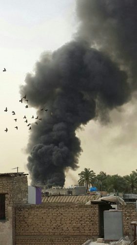 خمسة مدنيين استشهدوا وأصيب 39 اخرون اثر تفجير انتحاري جنوب شرقي بغداد