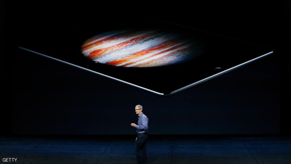 SAN FRANCISCO, CA - SEPTEMBER 9: Apple CEO Tim Cook speaks about the iPad Pro during a Special Event at Bill Graham Civic Auditorium September 9, 2015 in San Francisco, California. Apple Inc. unveiled latest iterations of its smart phone, forecasted to be the 6S and 6S Plus and announced an update to its Apple TV set-top box. (Photo by Stephen Lam/ Getty Images)