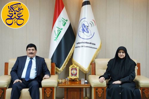 وزيرة الاتصالات تستقبل السفير السوري في بغداد وتبحث معه تعزيز التعاون